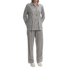 64%OFF 女性のパジャマ カリダマジックモーメントパジャマ - インターロックコットン、ボタンフロント、ロングスリーブ（女性用） Calida Magic Moments Pajamas - Interlock Cotton Button Front Long Sleeve (For Women)画像